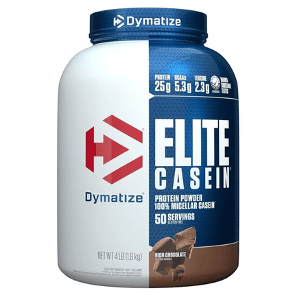 Dymatize Casein Protein Powder 50 SRV - Gourmet Chocolate