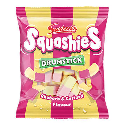 Swizzels Squashies Rhubarb & Custard 12/140g (UK)
