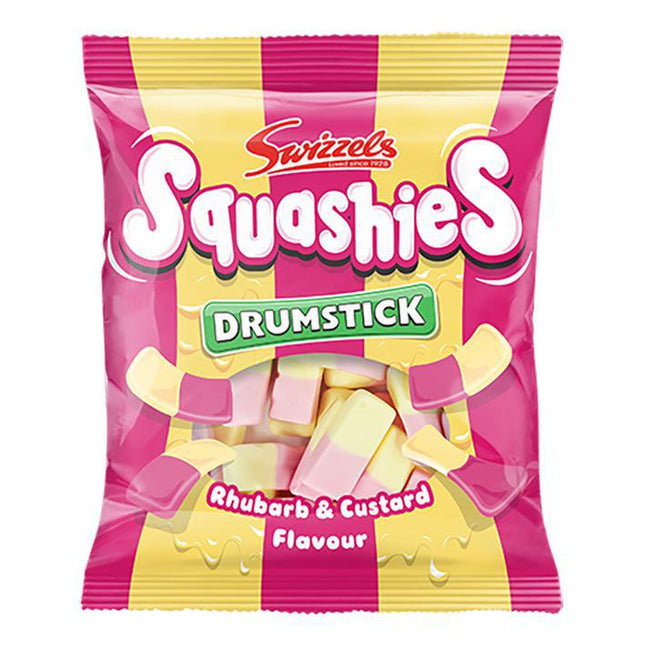 Swizzels Squashies Rhubarb & Custard 12/140g (UK)