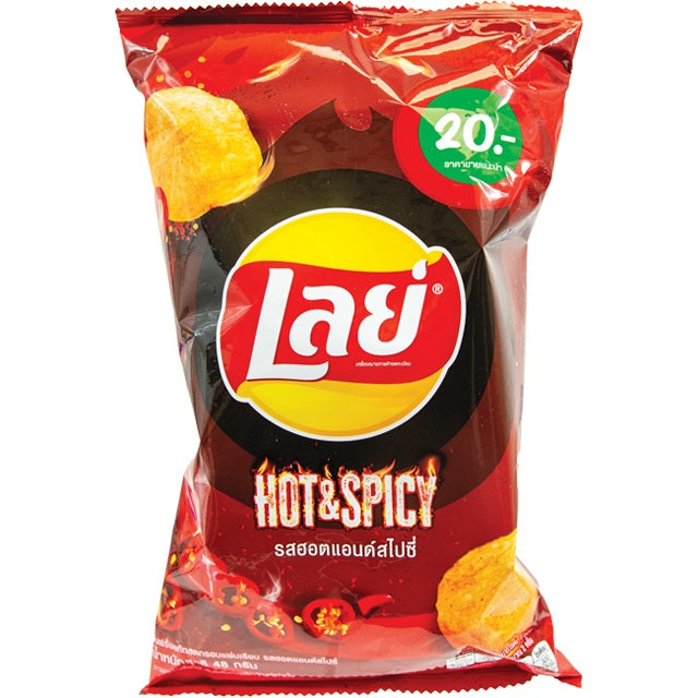 Lay's Hot & Spicy Flavor 48g/48CT (THAILAND)