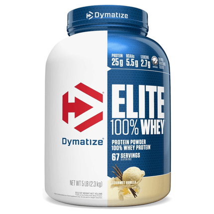Dymatize Elite 100% Whey Protein Powder Gourmet Vanilla 70SRV