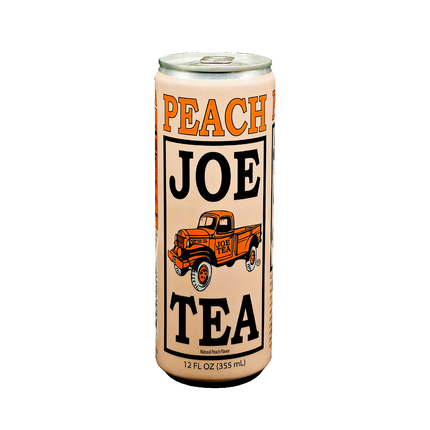 Joe Tea Cans Peach Tea 12/12OZ