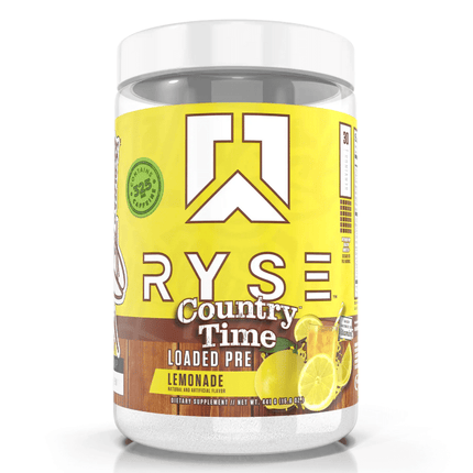 Ryse Loaded Pre-Workout Powder - Country Time Lemonade