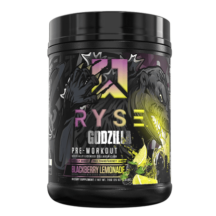 Ryse Godzilla Pre-Workout Powder - 20/40 SRV. - Blackberry Lemonade