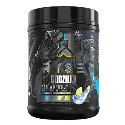 Ryse Godzilla Pre-Workout Powder - 20/40 SRV. - Monsterberry Lime