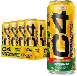 C4 Energy Mango Fuego 12/16OZ