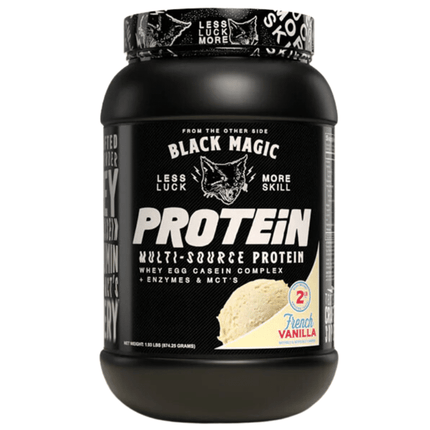 Black Magic Multi-Source Protein Powder French Vanilla 25 SRV
