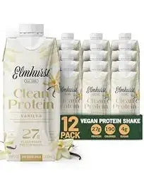 Elmhurst Protein Vanilla Bean 12/11OZ