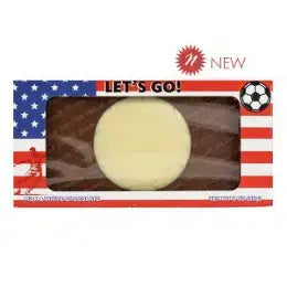 Amusemints Soccer Milk & White Chocolate Bar 12/3OZ
