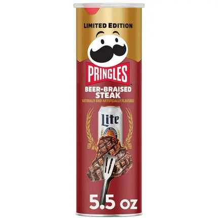 Pringles Lite Beer Braised Steak 14/5.5OZ