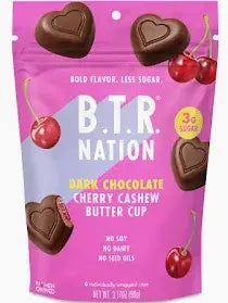 B.T.R Nation Cashew Dark Chocolate 6/3.17OZ