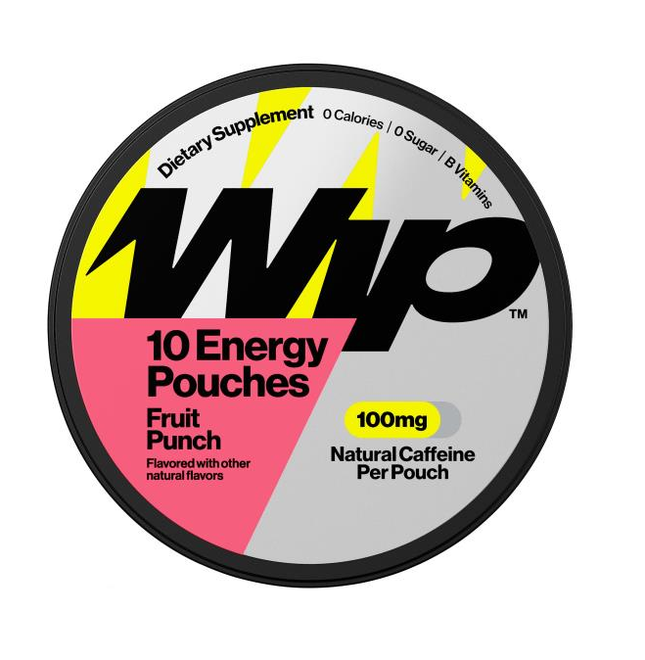 WIP Energy Pouches Fruit Punch 5/10c 100mg