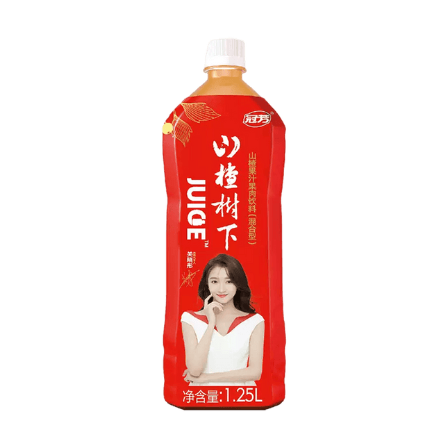 Hawthorn Juice & Pulp Drink  6/1.25L (China)