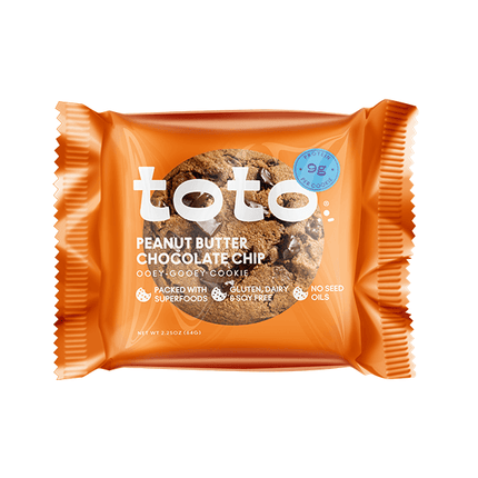 Toto Plant Based Cookie PB Chocolate Chip 10/71g