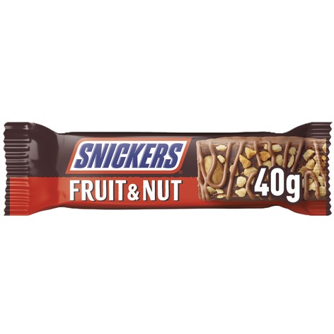 Snickers Fruit & Nut Bar 18/1.4OZ (UK)