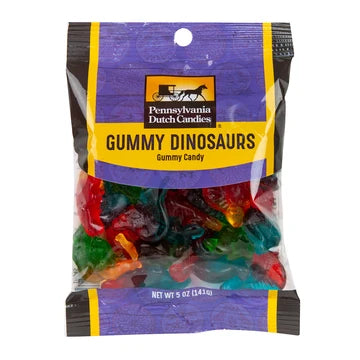 Pennsylvania Dutch Candies- GUMMY DINOSAUR 12/5OZ