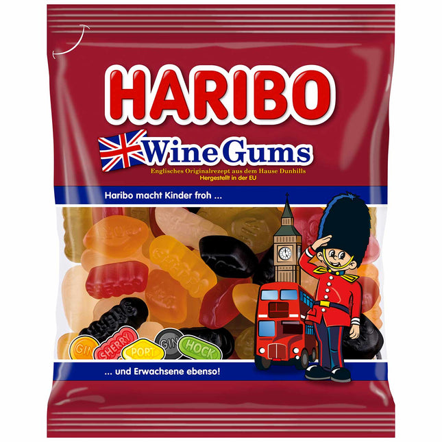 Haribo Wine Gums 22/175g (GERMANY)