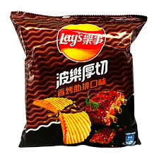 Lay's Smoked Pork BBQ Ribs 34g/12CT (TAIWAN)