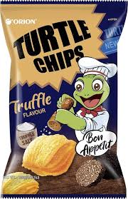 Orion Turtle Chips Truffle Salt 12bags/160g (Korea)