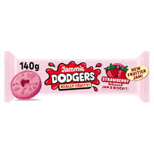 Jammie Dodgers Strawberry Jam Biscuits 18/140g (UK)