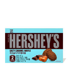 Hershey Salty Caramel Waffle 32/55g (KOREA)