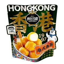 Hongkong Style Fish Ball Curry Flavored Fish Snack 24/90g