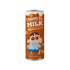 Crayon Shinchan Caramel Flavored Milk 24/290mL (TAIWAN)
