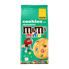 M&M Cookies with Chocolate Minis 8/180g (UK)