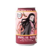 AnyYums Demon Slayer Sparkling Water Strawberry 24/330mL (TAIWAN)