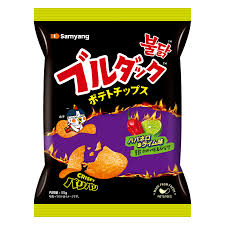 Samyang Chili Lime Potato Chips 20/55g (JAPAN)