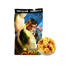 Street Fighter Popcorn Caramel E. Honda 24/50g (TAIWAN)