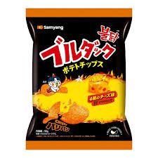 Samyang Cheese Potato Chips 20/55g (JAPAN)