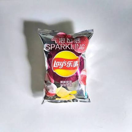 Lays Sparkling Lychee flavor Crisp Chip 50/40G (CHINA)