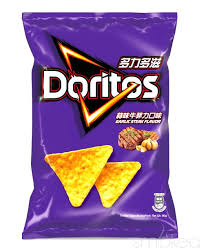 Doritos Garlic Steak Medium 12/70g (CHINA)