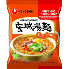 NIPPON SHOKEN ANSUNG NOODLE SOUP 4PK/4BGS/125G
