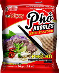 Acecook Oh! Ricey Beef Pho Rice Noodles 24bags/70g