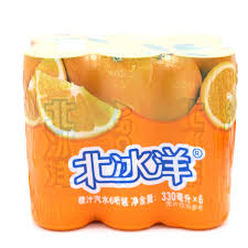 Arctic Ocean Orange Soda Drink 24/330mL (China)