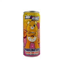AnyYums Care Bear Sparkling Juice Passionfruit 12/330mL (TAIWAN)