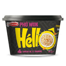Acecook Hello Pho Wok Garlic & Onion 12/76g