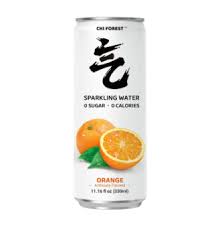 Genki Forest Sparkling Water Orange 4PK/6CANS/330mL (China)