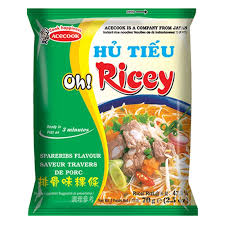 Acecook Oh! Ricey Spareribes Noodles 24bags/70g