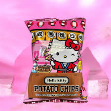 Hello Kitty Teriyaki Chicken Chips 10/59.5g (TAIWAN)
