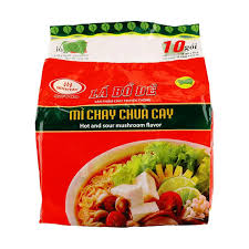 Simply Food Binh Tay Instant Ramen Hot & Sour 10PK/10BGS/70g