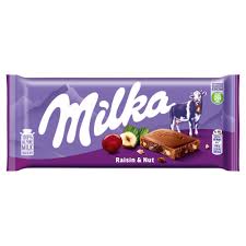 Milka Raisins & Nuts 23/90g (GERMANY)