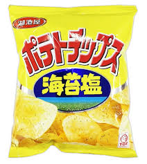 Koikeya Seaweed Salt Potato Chips 10/58.5g (TAIWAN)