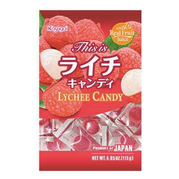 Kasugai Lychee Candy 2/12/4.05OZ