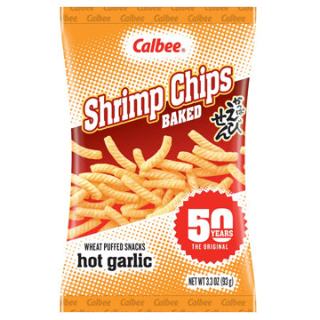 Calbee Shrimp Chips Garlic 12/3OZ