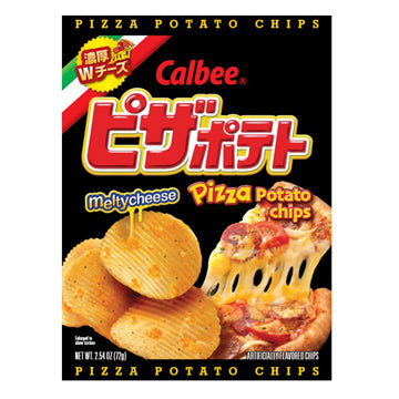 Calbee Japanese Potato Chips Pizza 24/2.54OZ
