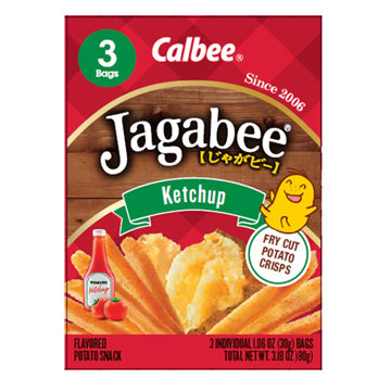 Calbee Jagabee Ketchup 12/3.18OZ