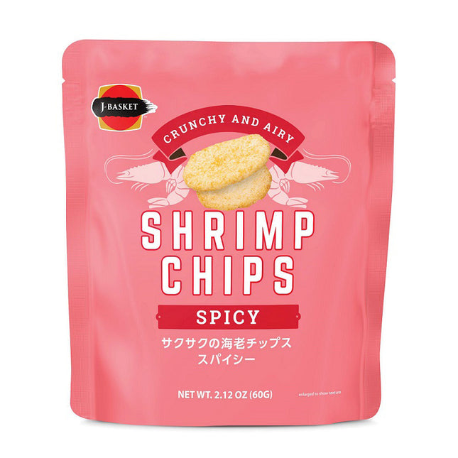 J-Basket Shrimp Chips SPiocy 10/2.12OZ